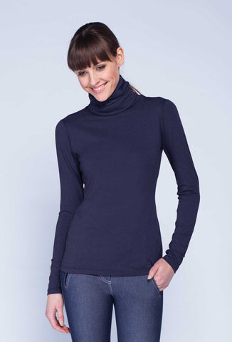 Noel Asmar Vale 1/4 Zip Top - Shadow