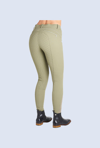 Cavalleria Toscana grip system breeches - Light Grey