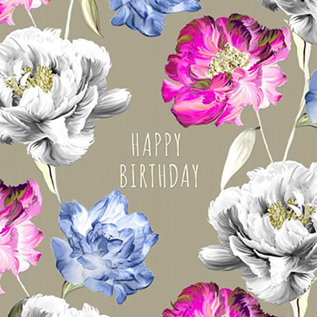 Sally Scaffardi - Happy Birthday Floral