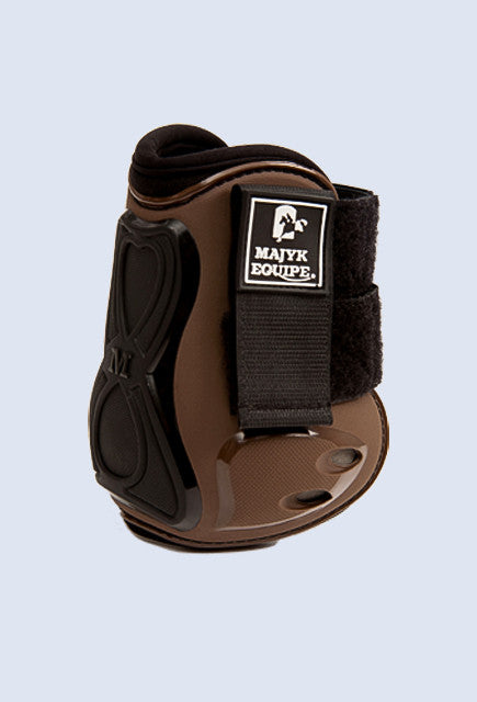 Majyk Equipe Vented Infinity Open Hind Jump Boot - Brown