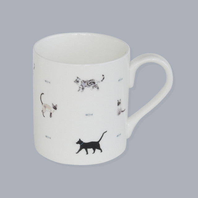 Sophie Allport - Cats & Bones Mug
