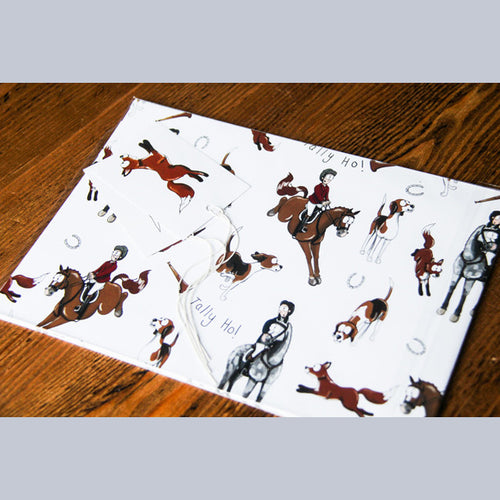 Emily Cole Wrapping Paper - Hunting - Uptown E Store