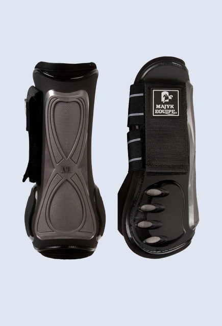 Majyk Equipe Vented Infinity Tendon Boot - Black