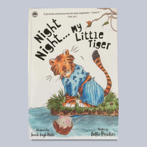 Night Night.... My Little Tiger by Lottie Prentice - SIGNED COPIES - Uptown E Store