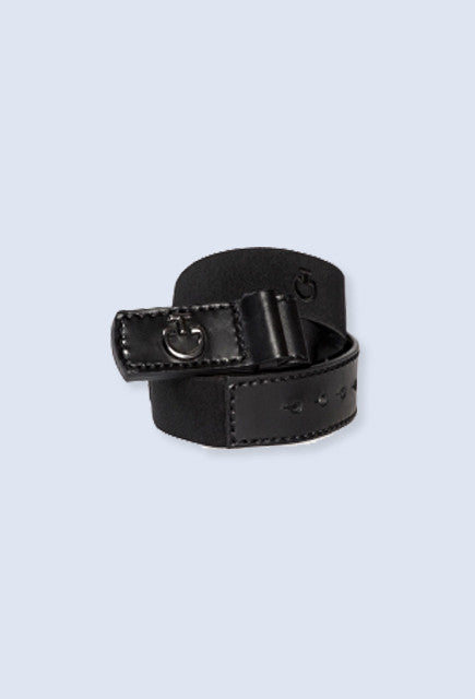 Cavalleria Toscana elastic belt with CT clasp - Black - Uptown E Store