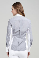 Noel Asmar Oxford Show Shirt - Grey - Uptown E Store