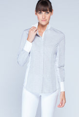 Noel Asmar Oxford Show Shirt - White/Black&White - Uptown E Store