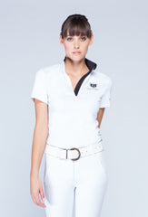 Noel Asmar Sun Performance Shirt Short Sleeve - White - Uptown E Store