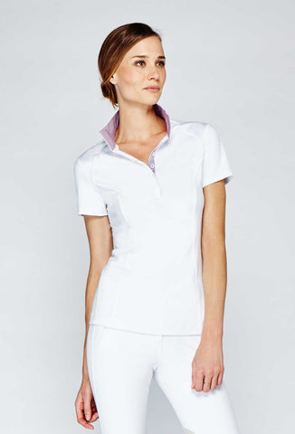 Noel Asmar Oxford Show Shirt - White/Black&White