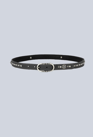 Noel Asmar Demi Belt (Chrome Accents) - Luna/deep teal