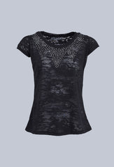 Montar Nora T-shirt - Black - Uptown E Store