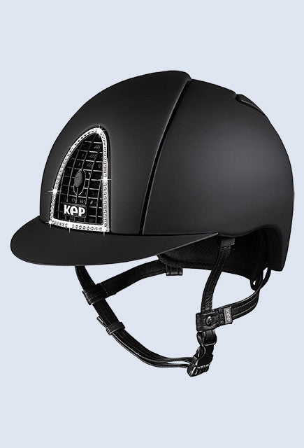 Kep Italia Cromo T Swarovski black with black grid - Uptown E Store