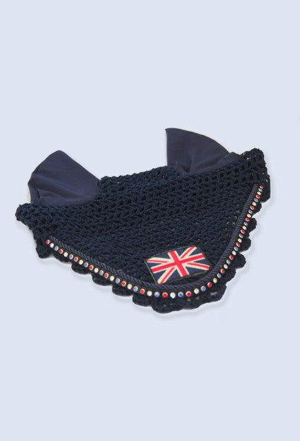 Judi Manche Blue Ear Net Cadron with flag - Uptown E Store