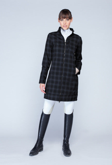 Noel Asmar The All Weather Rider Lightweight - Black Plaid - Uptown E Store