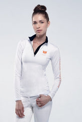 Noel Asmar Basic Compression Top - White - Uptown E Store