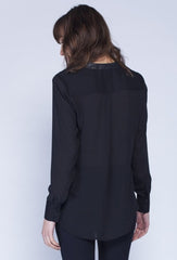 Noel Asmar Willow Blouse  - Black - Uptown E Store