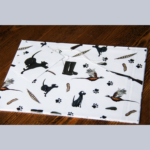 Emily Cole Wrapping Paper - Hunting