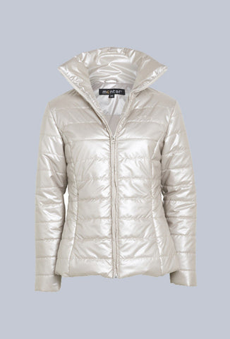 Montar Sandy Navy Down Jacket with Hood